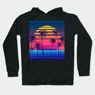 Dreamy 80s Synthwave Hoodie